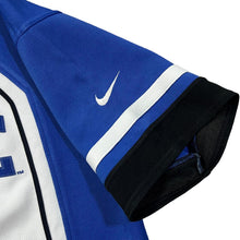 Load image into Gallery viewer, Vintage 90's NIKE Team NCAA DUKE BLUE DEVILS Embroidered College Basketball Shooting Shirt Jersey