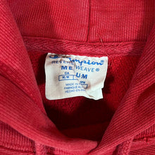 Load image into Gallery viewer, CHAMPION Reverse Weave Embroidered Chenille Big Logo Spellout Red Pullover Hoodie