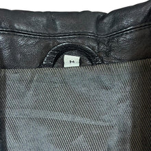 Load image into Gallery viewer, Vintage JONATHAN ADAMS Classic Black Genuine Real Leather Blazer Jacket