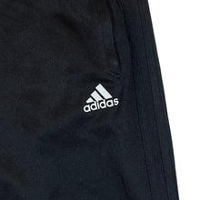 Load image into Gallery viewer, ADIDAS Climacool Three Stripe Mini Logo Black Tracksuit Bottoms