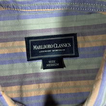Load image into Gallery viewer, Vintage Marlboro Classics Multi Striped Cotton Long Sleeve Shirt