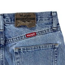 Load image into Gallery viewer, Early 00's WRANGLER "Regular Fit" Blue Denim Distressed Straight Leg Jeans