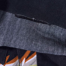 Load image into Gallery viewer, Early 00's Goth Y2K Traditional Tiger Dragon Graphic Black Short Sleeve Shirt