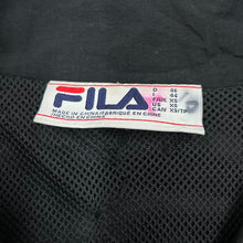 Load image into Gallery viewer, FILA Classic Mini Logo Striped Windbreaker Track Jacket
