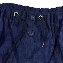 Load image into Gallery viewer, JOHN GALLIANO Beach Wear Navy Blue Patch Logo Nylon Shell Board Shorts
