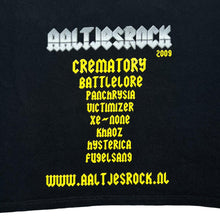 Load image into Gallery viewer, AALTJESROCK (2009) "Noord Geldersch Metaal" Heavy Metal Music Band Festival Lineup T-Shirt