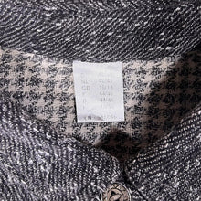 Load image into Gallery viewer, Vintage 90's Embroidered Multi Check Houndstooth Cotton Viscose Long Sleeve Shirt