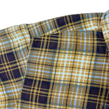 Load image into Gallery viewer, Vintage Johaj Yellow Lumberjack Plaid Check Long Sleeve Flannel Shirt