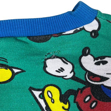 Load image into Gallery viewer, Vintage Mickey & Co. DISNEY Mickey Mouse All-Over Print Boxy Crewneck Sweatshirt