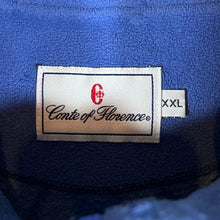 Load image into Gallery viewer, Vintage CONTE OF FLORENCE Argyle Check Patterned 1/4 Zip Fleece Sweatshirt