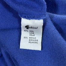 Load image into Gallery viewer, Vintage GABICCI Grandad Patterned Wool Acrylic Knit V-Neck Sweater Jumper