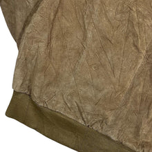 Load image into Gallery viewer, Vintage 90's CITY STREETS Brown Genuine Real Suede Leather Bomber Jacket