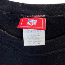 Load image into Gallery viewer, Early 00's NFL PITTSBURGH STEELERS Embroidered Football Logo Spellout Black Crewneck Sweatshirt
