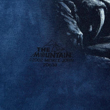 Load image into Gallery viewer, The Mountain "Meikle John" Gothic Fantasy Dragon Graphic Blue Tie Dye T-Shirt