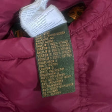 Load image into Gallery viewer, Early 00's TIMBERLAND Duck Down Feather Fill Reversible Black Red Padded Puffer Jacket