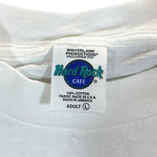 Load image into Gallery viewer, Vintage 90's HARD ROCK CAFE "Las Vegas" Souvenir Logo Graphic White T-Shirt
