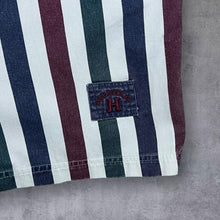 Load image into Gallery viewer, Vintage Edwards Heavies Multi Striped Cotton Short Sleeve Shirt