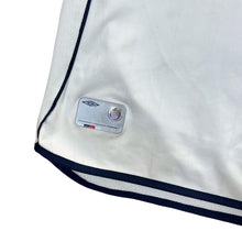 Load image into Gallery viewer, Early 00's UMBRO ENGLAND 2001-2003 Embroidered White Home Football Shirt