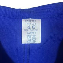 Load image into Gallery viewer, Vintage Blue Classic Cotton Button Worker Chore Lightweight Shirt Jacket