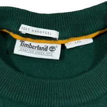 Load image into Gallery viewer, TIMBERLAND Classic Embroidered Mini Logo Green Wool Blend Knit Sweater Jumper
