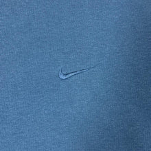 Load image into Gallery viewer, Early 00's NIKE Silver Tag Classic Embroidered Mini Logo Blue V-Neck Sweatshirt