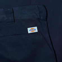 Load image into Gallery viewer, Dickies Classic Navy Blue Skater Workwear Straight Leg Chino Trousers