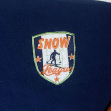 Load image into Gallery viewer, Vintage Quaterdeck Sport "Snow League" Colour Block 1/4 Zip Fleece Sweatshirt