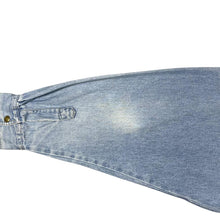Load image into Gallery viewer, Vintage John Baner Blue Denim Cowboy Western Grandad Collar Long Sleeve Shirt