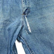 Load image into Gallery viewer, CARHARTT Regular Fit Straight Leg Distressed Worker Blue Denim Jeans