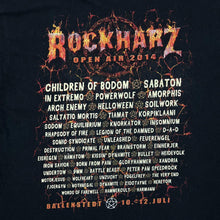 Load image into Gallery viewer, ROCKHARZ OPEN AIR 2014 Heavy Metal Music Band Festival Lineup T-Shirt