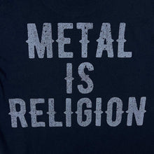 Load image into Gallery viewer, Powerwolf "Metal Is Religion" Power Heavy Metal Music Band Black T-Shirt