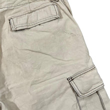 Load image into Gallery viewer, Early 00's QUIKSILVER Classic Skater Pocket Beige Cargo Cotton Shorts