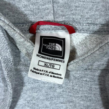 Load image into Gallery viewer, THE NORTH FACE Classic Embroidered Big Logo Spellout Grey Pullover Hoodie