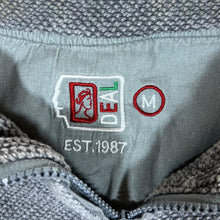 Load image into Gallery viewer, Vintage DEAL Classic Grey Waffle Textured 1/4 Zip Pullover Sweatshirt