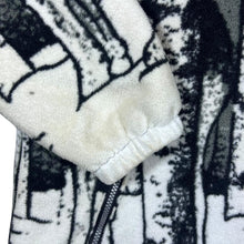 Load image into Gallery viewer, Vintage Wolf Animal Nature Wildlife Snow Scene Zip Fleece Hoodie