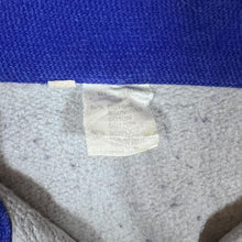 Load image into Gallery viewer, Vintage 90's Grey Blue Colour Block Button Collared Sweatshirt
