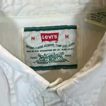 Load image into Gallery viewer, Vintage LEVI'S Red Tab Classic White Denim Long Sleeve Cotton Shirt