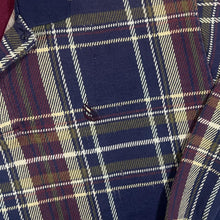 Load image into Gallery viewer, Vintage Nautica Tartan Plaid Check Mini Logo Long Sleeve Polo Shirt