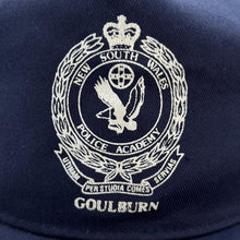 Load image into Gallery viewer, Vintage 90's NEW SOUTH WALES POLICE ACADEMY "Goulburn" Souvenir Spellout Graphic Baseball Cap