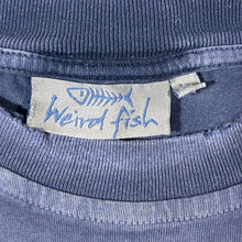 Load image into Gallery viewer, Early 00's Weird Fish "Scarfish" Parody Graphic Faded Grey Distressed T-Shirt