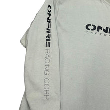 Load image into Gallery viewer, Early 00's ONFIRE "Racing Corp" Graphic Spellout Skater Motorsports Reversible Sweatshirt