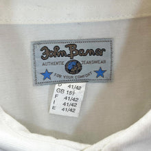 Load image into Gallery viewer, Vintage John Baner Cowboy Western Panel Popper Long Sleeve Cotton Shirt