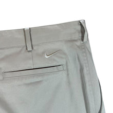 Load image into Gallery viewer, Nike Golf Dri-Fit Classic Stone Grey Beige Straight Leg Trousers Pants
