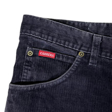 Load image into Gallery viewer, Vintage CARRERA JEANS Made In Italy Classic Black Straight Leg Corduroy Cord Trousers