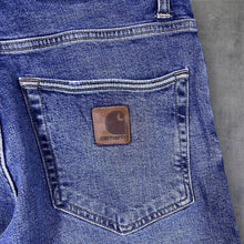 Load image into Gallery viewer, Carhartt "Klondike Pant" Classic Blue Denim Regular Tapered Fit Jeans