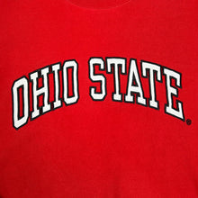 Load image into Gallery viewer, Early 00's Steve & Barry's NCAA OHIO STATE BUCKEYES Embroidered College Spellout Heavyweight Crewneck Sweatshirt
