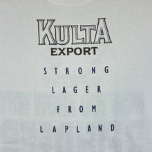 Load image into Gallery viewer, Vintage 90's Screen Stars "Kulta Export" Beer Promo Graphic Single Stitch T-Shirt