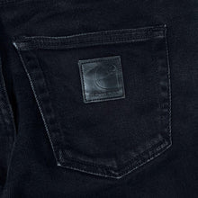 Load image into Gallery viewer, Carhartt WIP "Rebel Pant" Classic Black Skinny Fit Denim Jeans