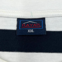 Load image into Gallery viewer, Vintage TOULON "Cote D'Azur" Nautical Sailing Souvenir Embroidered Spellout Striped T-Shirt