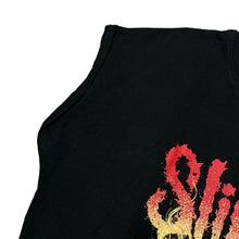 Load image into Gallery viewer, SLIPKNOT Gothic Logo Spellout Alternative Heavy Metal Band Sleeveless T-Shirt